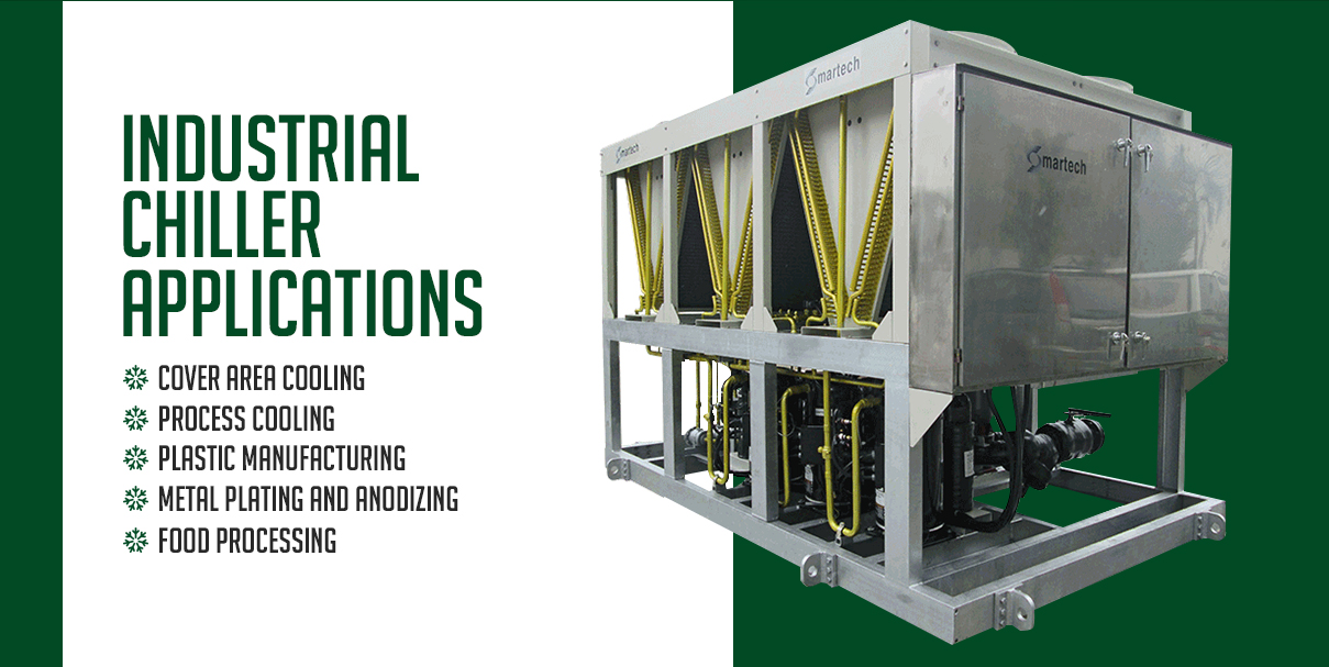 Industrial Chiller has many applications for its units
